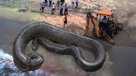 Biggest Python Snake Giant Anaconda Worlds Biggest Snake Found In
