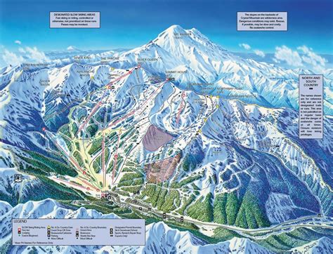 Crystal Mountain Trail Map Freeride