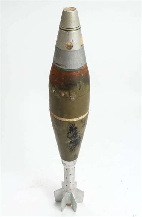 Sold Price Militaria 81mm Mortar Round Invalid Date Edt