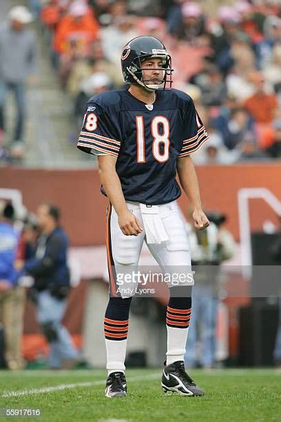 Quarterback Kyle Orton Of The Chicago Bears Looks On Against The