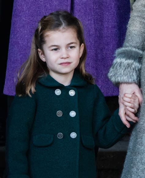 Us Weekly Princess Charlotte Is Aware Of Her Status And Enjoys Putting