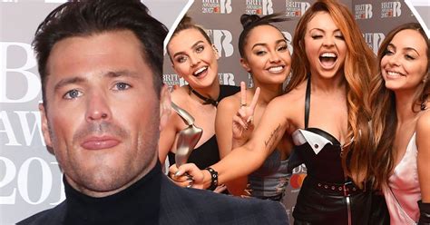 Brit Awards 2017 Mark Wright Suffers Embarrassing Blunder With Little Mix Backstage Ok Magazine