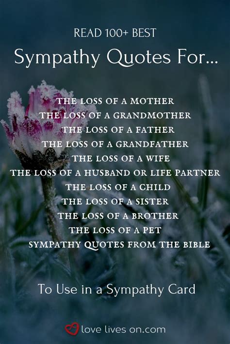 Best Sympathy Quotes Inspiration