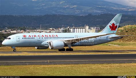 C Ghqy Air Canada Boeing 787 8 Dreamliner At San Jose Juan