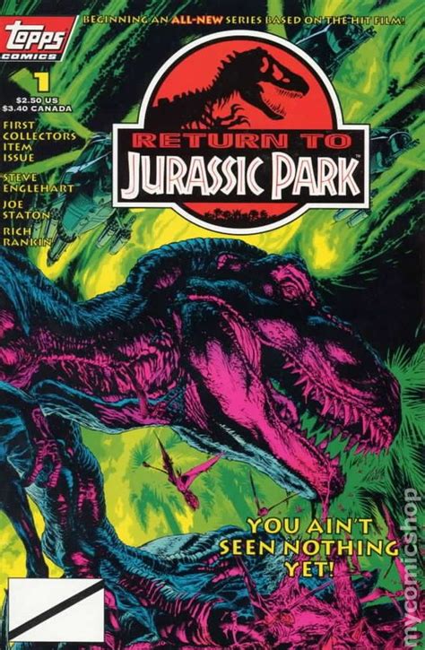 Return To Jurassic Park 1995 Comic Books