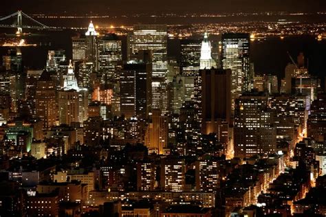 Nighttime In New York Manhattan — Stock Photo © Konstantin32 1063112