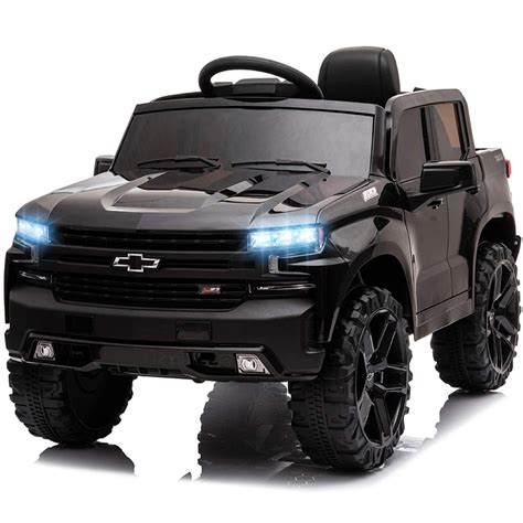 Electric Vehicles For Kids Chevrolet Silverado 12v Ride On Toys With