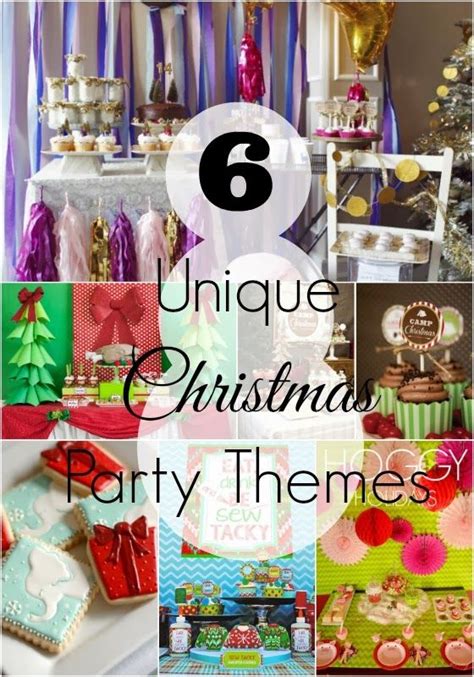 Not Just A Mommy Unique Christmas Party Themes Christmas Party