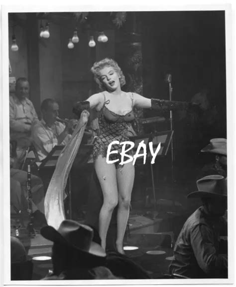 Vintage Marilyn Monroe Rare Photo B Hot Legs Sexy Tease Busty Stockings 6450 Picclick