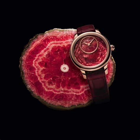 Jaquet Droz Minerals Collection Petite Heure Minute Ruby
