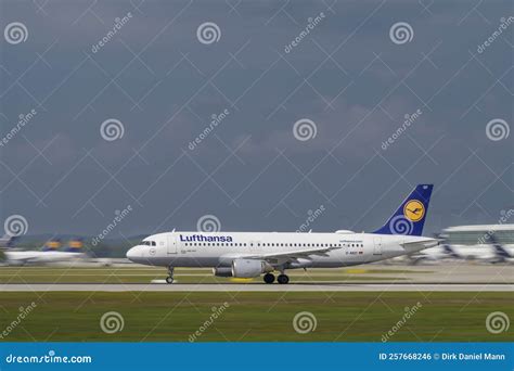 Lufthansa Airbus A320 211 With The Aircraft Registration D Aiqt Is