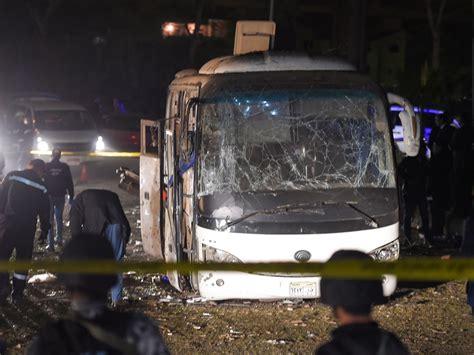 Cairo Bombing At Least Four Killed After Explosion Hits Tourist Bus