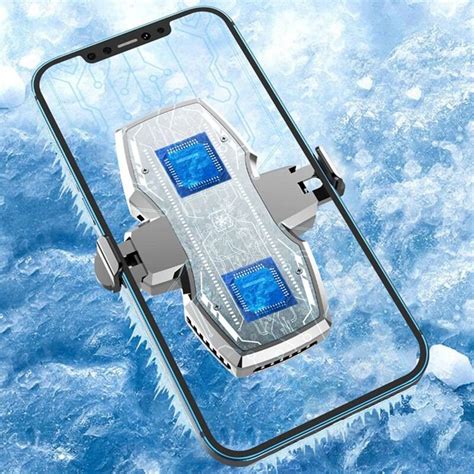 Usb Phone Cooler Semiconductor Dual Cooling Fan Radiator Smartphone