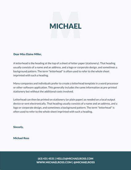 Cover Letter Template Canva Resume Format Cover Letter Template