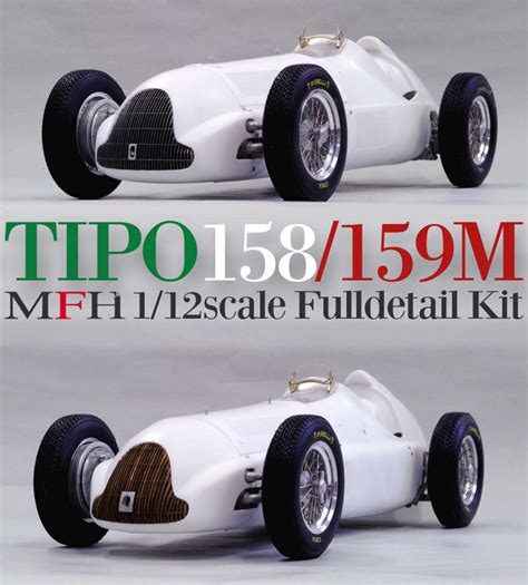 112 Alfa Romeo Tipo 158 Full Detail Multi Media Kit Mfh K519 Model