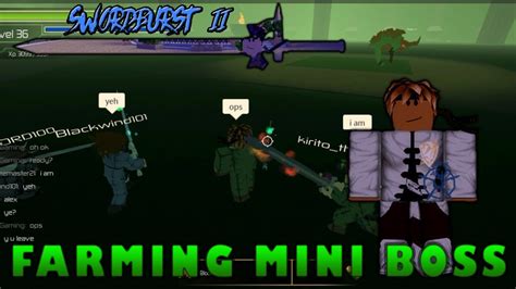 The title says it all! Farming Floor 4 Mini Boss - SwordBurst 2 - YouTube