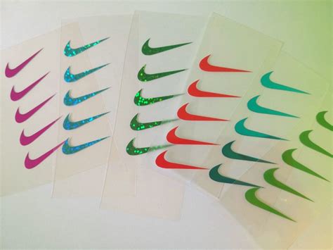 5 Nike Iron On Nike Swoosh Heat Transfer Applique For Etsy