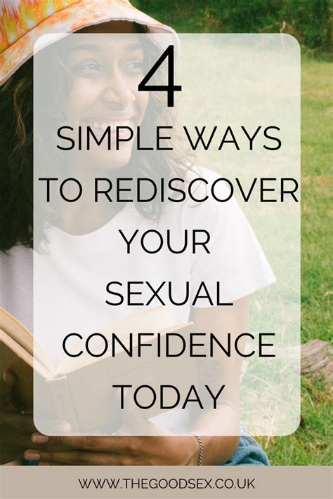 4 simple ways to boost your sexual confidence