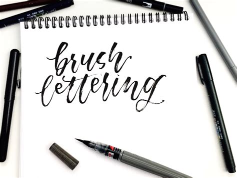 Brush Lettering Basics A Stroke By Stroke Guide Create Your Own