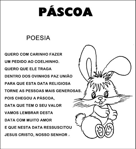 Que celebra a data da páscoa, feriado católico que comemora a ressurreição de jesus cristo. Textos sobre a Páscoa para Educação Infantil - Textos ...