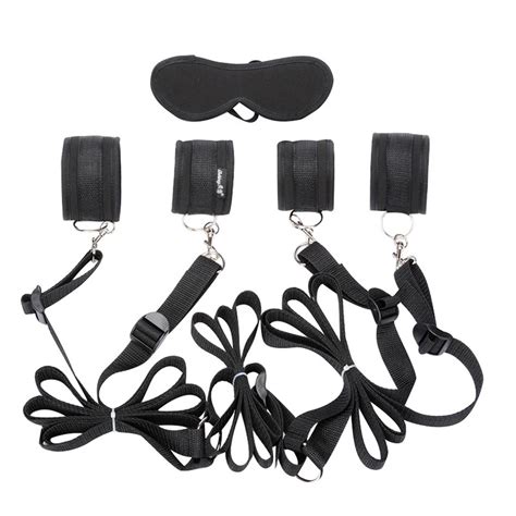 Buy 5 Pcsset Eye Mask Erotic Sex Toys Handcuffs Hand