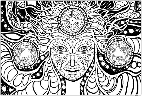 Difficult Coloring Pages For Adults At Free