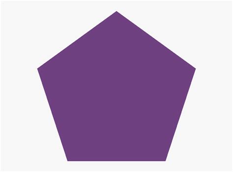 In this video you will learn about the 5 sided polygon called a pentagon.a pentagon is a 5 sided polygona polygon is a closed 2d shape with straight lines. Purple Clipart Pentagon - Purple Pentagon Shape, HD Png ...