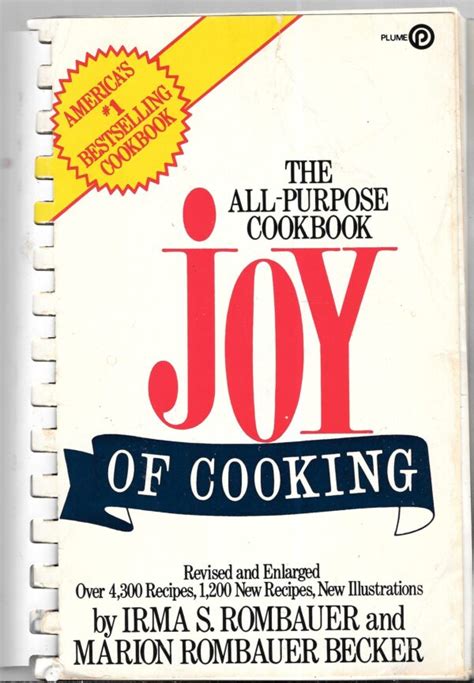 Joy Of Cooking 1964 Paperback Edition Pages Clean And Clear
