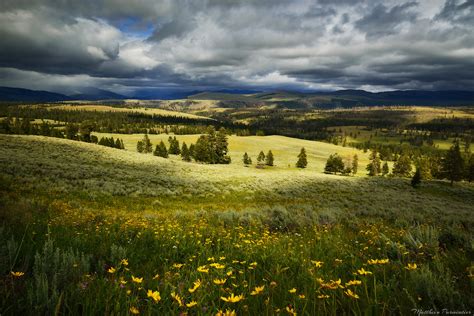 The Vast Lands Of Yellowstone By Matthieu Parmentier On Deviantart
