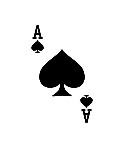 Ace card can be played at a vast variety of occasions such as at home parties, and even casinos. Ace Of Spades Playing Card Halloween Costume Game Digital ...