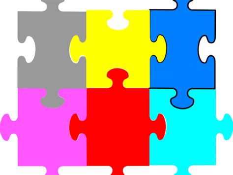 Jigsaw Puzzles Clip Art Autism Puzzle Png Download 1280960 Free