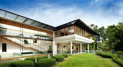 The Spectacular Tropical Singapore Bungalow By Guz Architects Asian