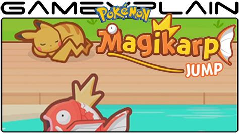 Pokémon Magikarp Jump Game And Watch Video Preview Youtube
