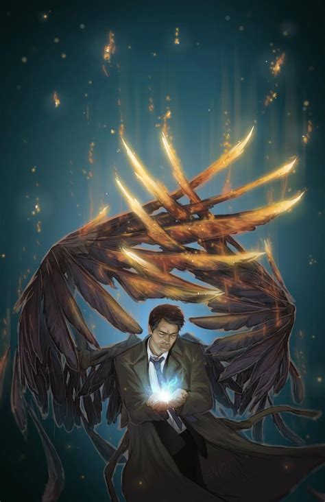 Castiel ~ Mythical By Sempaiko On Deviantart Castiel Supernatural