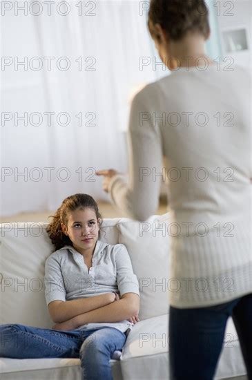 Mother Disciplining Daughter Photo12 Tetra Images