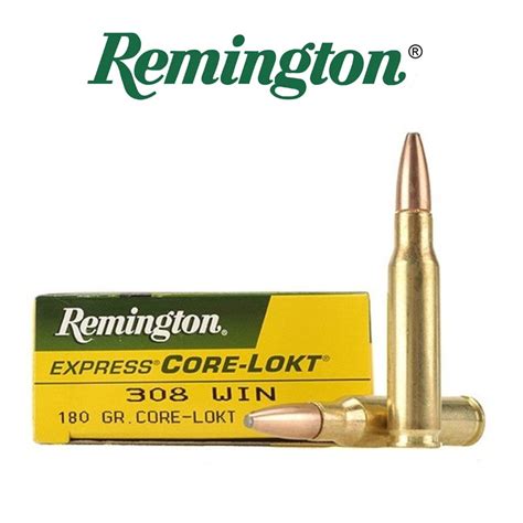 Bala Remington 308 Win 180 Gr Core Lokt Psp