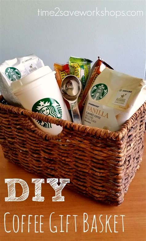 Use the ideas above to put together your own specific list of items for a gardening basket :) Last Minute Mother's Day Gift Ideas for Coffee/Tea Lovers ...