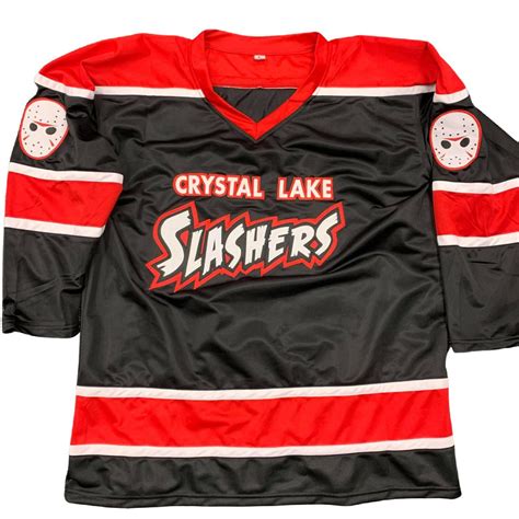 Jason Voorhees Friday The 13th Hockey Jersey Zobie Productions