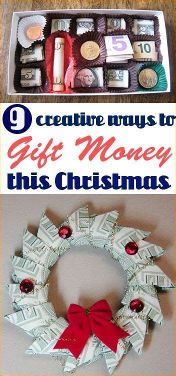 Make your gift meaningful & memorable by personalizing it. Creative Ways to Gift Money | Last minute christmas gifts ...
