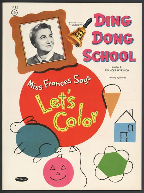 Ding Dong School Miss Frances Says Lets Color Smithsonian Institution