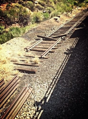 Broken Railroad Tracks Hannah Flickr