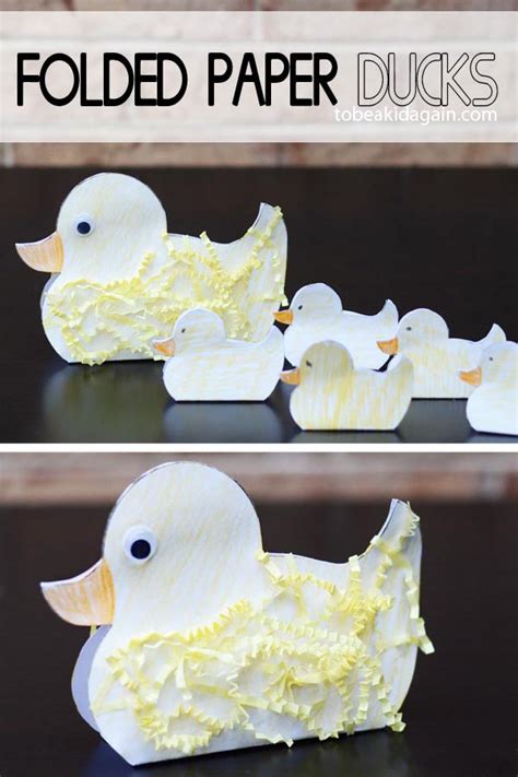 Paper Duck Printable