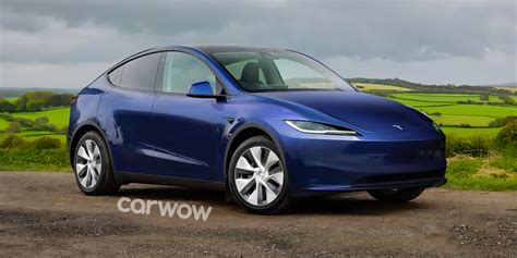 New Tesla Model Y Facelifted Electric Suvs Design Previewed Online