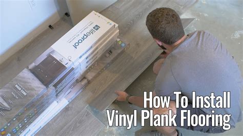 How To Install Vinyl Plank Flooring Tips And Tricks Youtube