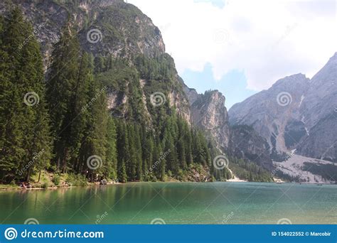 Braies Lake Stock Photo Image Of Largest Attraction 154022552