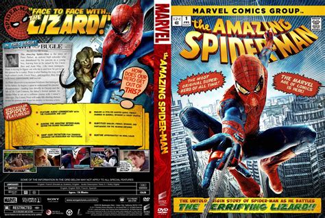 The Amazing Spider Man Movie Dvd Custom Covers The Amazing Spider