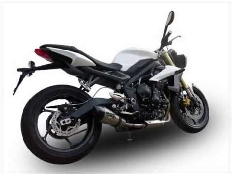 Yoshimura & suzuki 40 years. TRIUMPH STREET TRIPLE 675 2013 SCARICO GPR EXHAUST SYSTEM ...