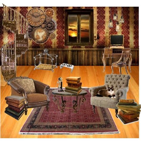Steampunk Living Room Decor House Decor Interior
