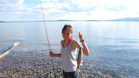 Largemouth bass smallmouth bass largemouth bass food. Fishing around Flathead Lake - Lake County Montana