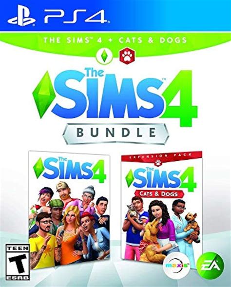 The Sims 4 Plus Cats And Dogs Bundle For Playstation 4 Ps4 Ps5